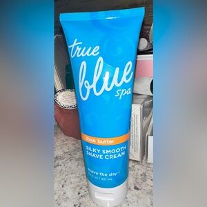 Bath & Body Works True Blue Spa Silky Smooth Cream RARE NEW 🔖